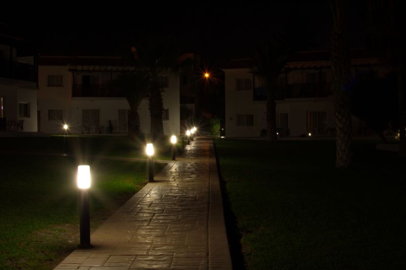 Courtyard Light Installation in Utah County, UT