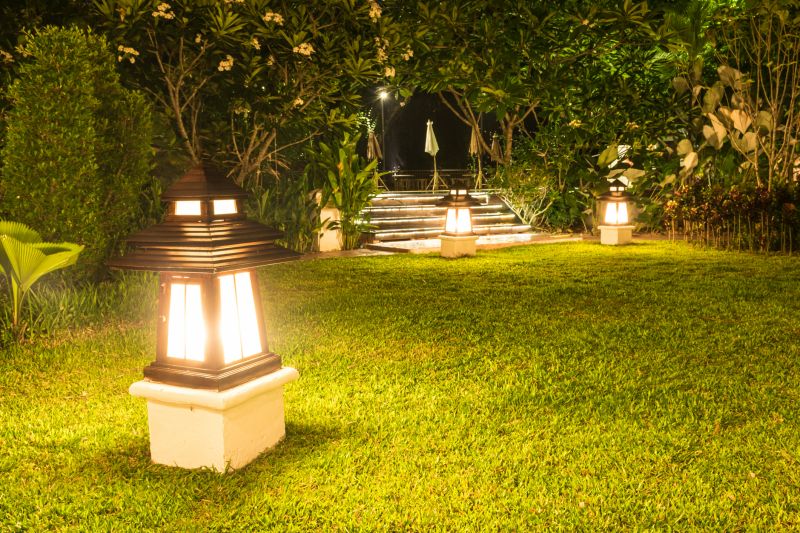 Courtyard Light Installation in Orem, UT